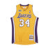 Фото #1 товара MITCHELL & NESS NBA AUTHENTIC JERSEY LA LAKERS 00 SHAQUILLE O'NEAL