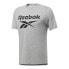 Футболка с коротким рукавом мужская Reebok Workout Ready Supremium Серый