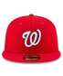 Фото #4 товара Men's Red Washington Nationals National Baseball Hall of Fame 59FIFTY Fitted Hat