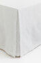 Фото #3 товара Linen-blend Bedskirt