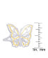 Фото #2 товара Кольцо Macy's Diamond Accent Butterfly AGGF742