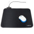 Фото #2 товара LogiLink ID0183 - Black - Monochromatic - Polyester - Rubber - USB powered - Various - Gaming mouse pad