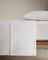 Фото #5 товара (200 thread count) topstitched percale flat sheet