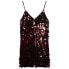 SUPERDRY Disco Sequin Sleeveless Short Dress