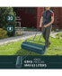 Фото #2 товара 36 x 12 Inch Tow Lawn Roller Water Filled Metal Push Roller