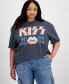 ფოტო #1 პროდუქტის Trendy Plus Size Kiss T-Shirt