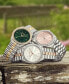 ფოტო #8 პროდუქტის Women's Bejeweled Two-Tone Stainless Steel Watch 34mm