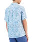 ფოტო #2 პროდუქტის Men's Kell Regular-Fit Leaf-Print Button-Down Camp Shirt, Created for Macy's