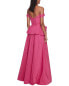 Marchesa Notte Off-Shoulder Taffeta Ballgown Women's