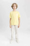 Erkek Çocuk T-shirt C3298a8/yl270 Yellow