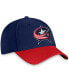 Фото #4 товара Men's Navy Columbus Blue Jackets Core Primary Logo Flex Hat