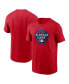 Фото #1 товара Men's Red 2024 MLB All-Star Game Logo T-shirt