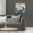 Фото #2 товара Flower Power Gallery-Wrapped Canvas Wall Art - 16" x 16"