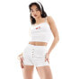 Фото #1 товара ASOS DESIGN mini boxer short in white