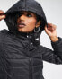 Фото #4 товара Only padded jacket with hood in black