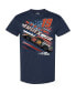 Фото #3 товара Men's Navy Martin Truex Jr Patriotic Fuel T-shirt
