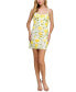 Фото #4 товара Платье без рукавов с пайетками Morgan & Company Floral-Sequin для подростков