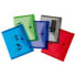 Фото #1 товара Папка-клип полипропиленовая Liderpapel DIN A6, набор из 12 разноцветных