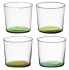 Фото #2 товара Wassergläser, Coro leaf Farben 4er Set