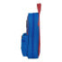 Фото #2 товара Пенал-рюкзак F.C. Barcelona M747 Тёмно Бордовый Тёмно Синий 12 x 23 x 5 cm (33 Предметы)