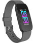 ფოტო #1 პროდუქტის Unisex Gray Silicone Strap Active Smartwatch 44mm