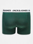 Фото #6 товара Jack & Jones 3 pack trunks with white logo waistband in multi