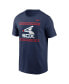 Фото #3 товара Men's Navy Chicago White Sox Cooperstown Collection Hometown T-shirt