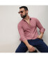 Men's Nude Pink Self-Design Intertwine Shirt