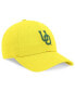 Men's Yellow Oregon Ducks Legacy Club Performance Adjustable Hat Желтый, M/L - фото #2