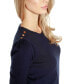 ფოტო #21 პროდუქტის Women's Rivet- Detail Puff-Sleeve Sweater