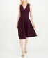 ფოტო #1 პროდუქტის V-Neck Midi Dress