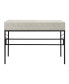 Фото #9 товара Faux Shagreen 2 Drawer Desk