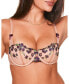 Фото #1 товара Women's Daphne Push Up Balconette Bra