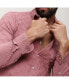 Men's Nude Pink Self-Design Intertwine Shirt