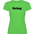 Фото #1 товара KRUSKIS Word Fishing short sleeve T-shirt