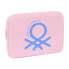 Фото #2 товара Чехол для ноутбука Benetton Pink Розовый (31 x 23 x 2 cm)