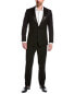 Cavalli Class 2Pc Slim Fit Wool Suit Men's