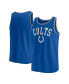 Men's Royal Indianapolis Colts Bet Tank Top