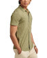 Фото #2 товара Men's Linen Short Sleeve Button Down Shirt