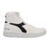 Фото #1 товара Diadora Mi Basket 2030 High Top Mens Black, White Sneakers Casual Shoes 179038-