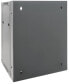 Фото #4 товара Intellinet Network Cabinet - Wall Mount (Double Section Hinged Swing Out) - 15U - Usable Depth 425mm/Width 540mm - Black - Assembled - Max 30kg - Swings out for access to back of cabinet when installed on wall - 19",Parts for wall install (eg screws/rawl plugs) not