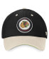 Men's Black, Khaki Chicago Blackhawks True Classics Retro Flex Hat