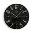 Фото #1 товара Настенное часы Versa Чёрный Позолоченный Пластик Кварц 4,3 x 30 x 30 cm