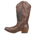 Roper Amelia Tall Snip Toe Cowboy Womens Brown Casual Boots 09-021-1566-2706