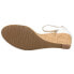 Фото #10 товара VANELi Monir Wedge Womens White Casual Sandals 308157
