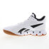 Фото #9 товара Reebok Zig Encore Mens White Synthetic Lace Up Lifestyle Sneakers Shoes