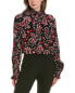 Фото #1 товара The Kooples Western Paisley Top Women's