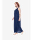 ფოტო #2 პროდუქტის Plus Size Long Tricot Knit Nightgown