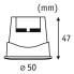 LED-Leuchtmittel Coin RGBW