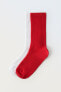 Фото #4 товара Набор из двух пар высоких носков в рубчик ZARA